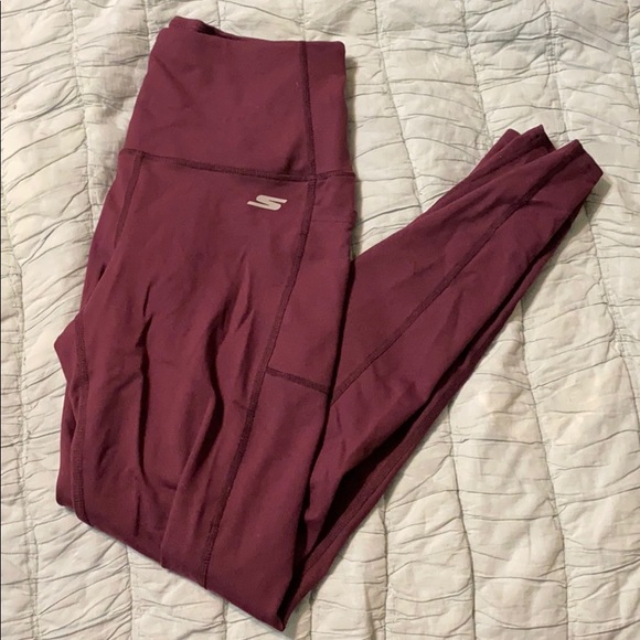 skechers workout leggings with pockets